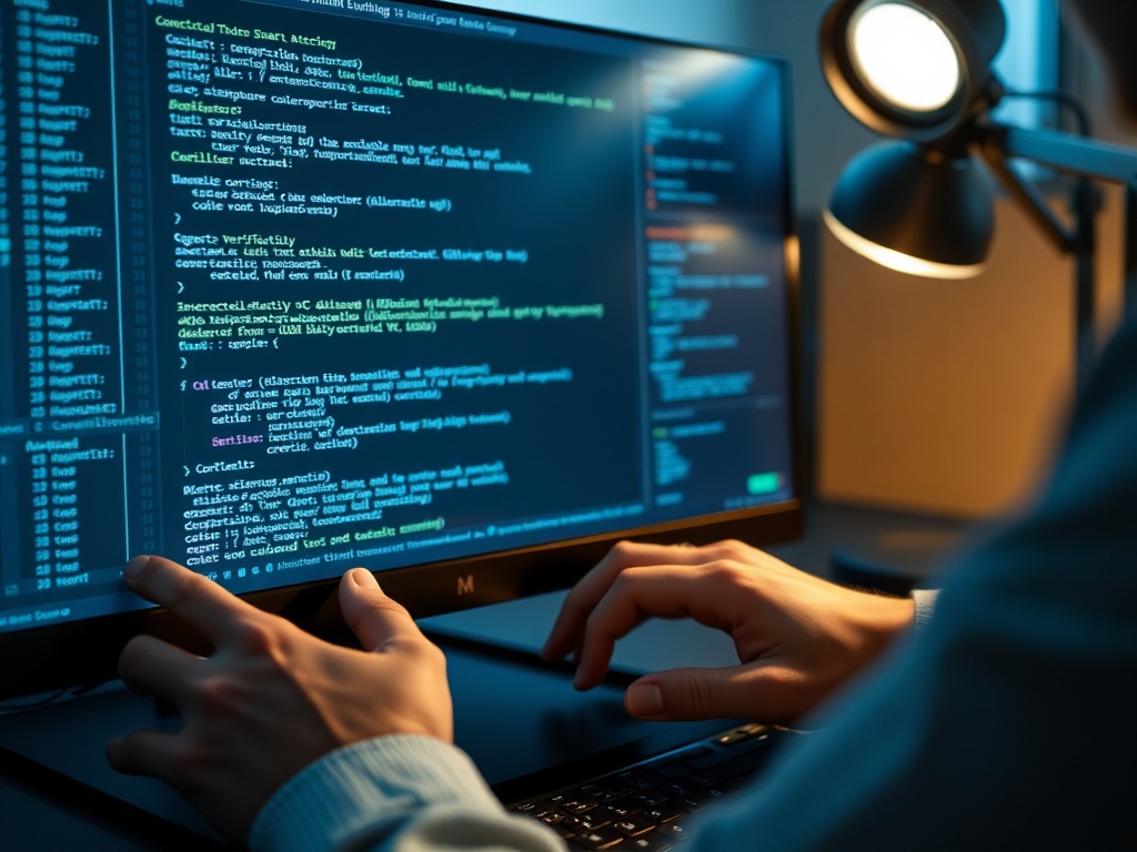 верификация смарт-контракта интерфейс