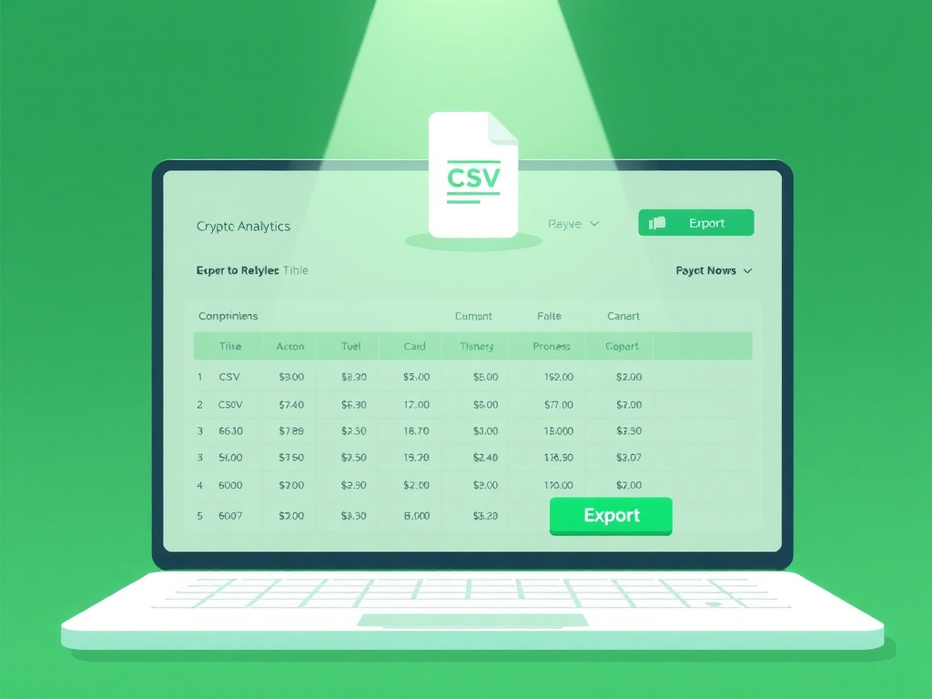 экспорт данных csv иллюстрация
